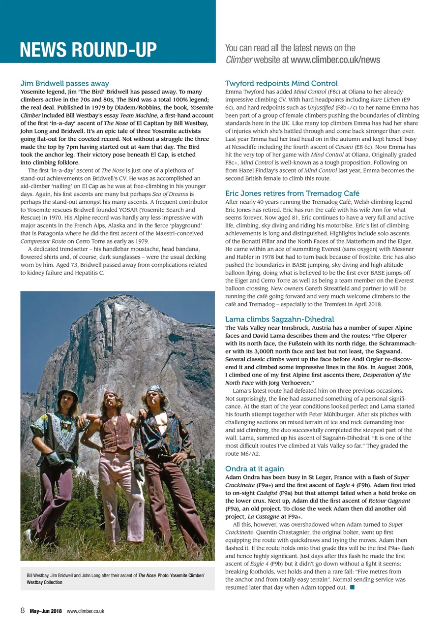 Climber Preview Pages