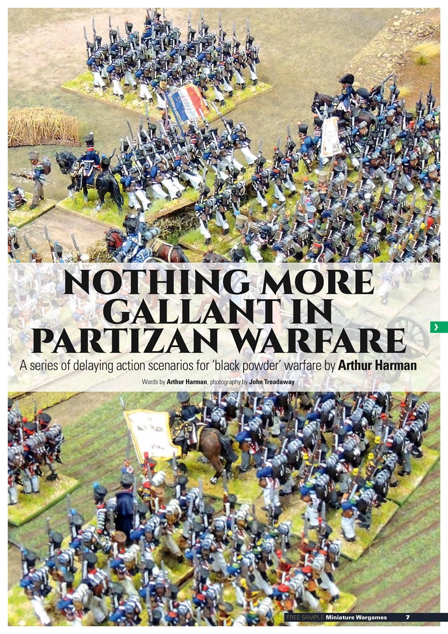 Miniature Wargames Preview Pages