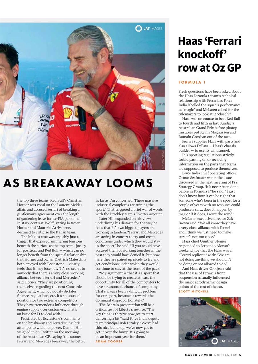 Autosport Preview Pages