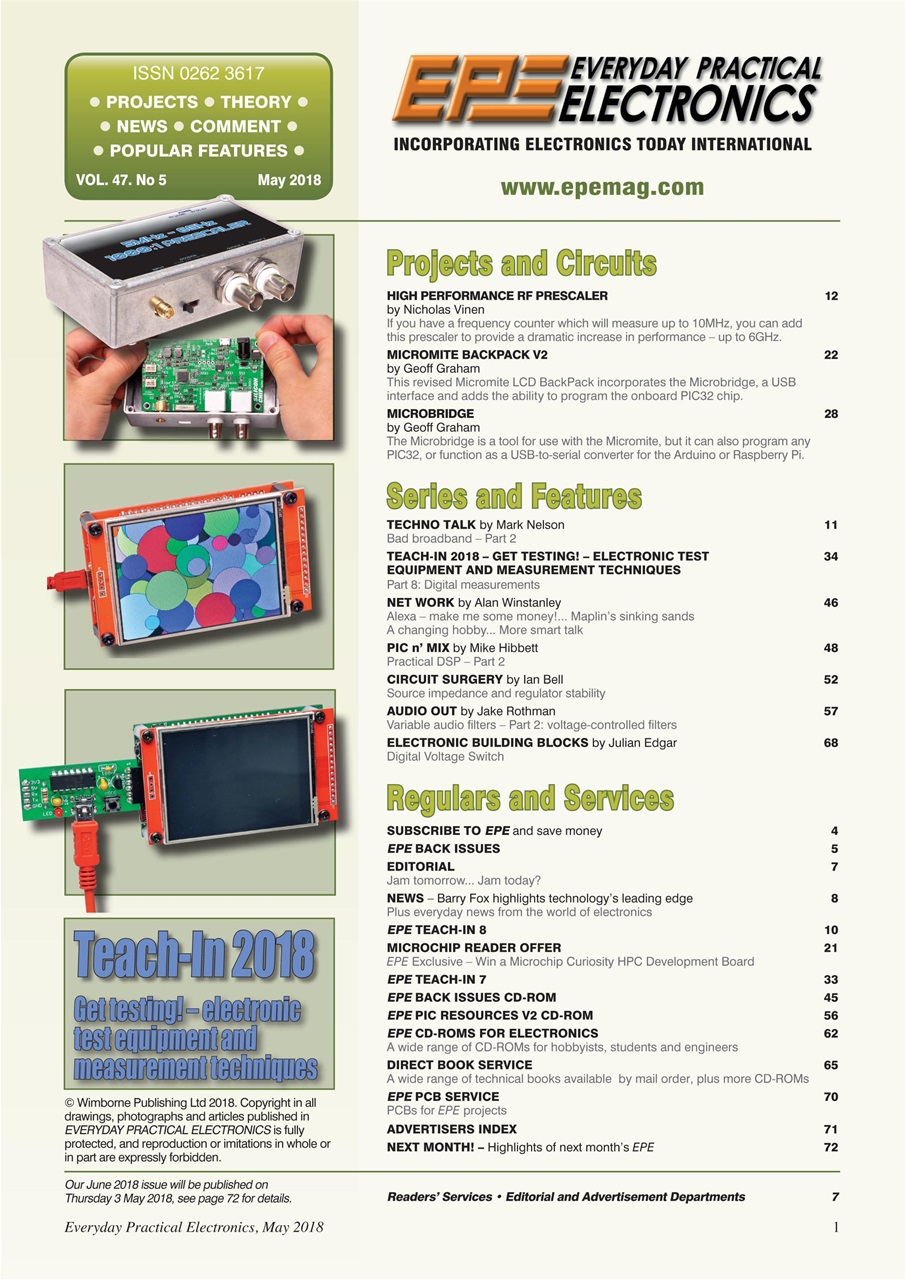 Practical Electronics Preview Pages