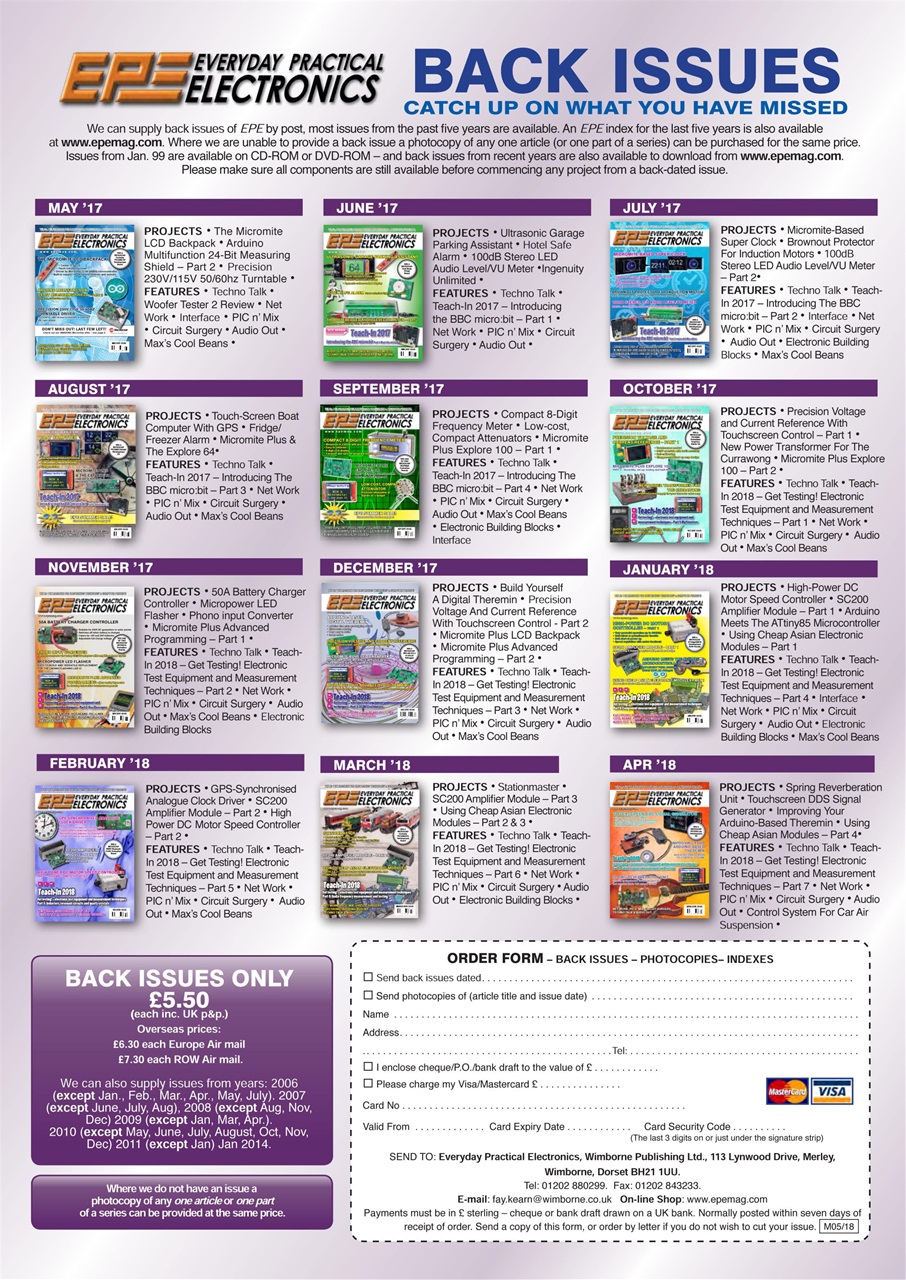 Practical Electronics Preview Pages