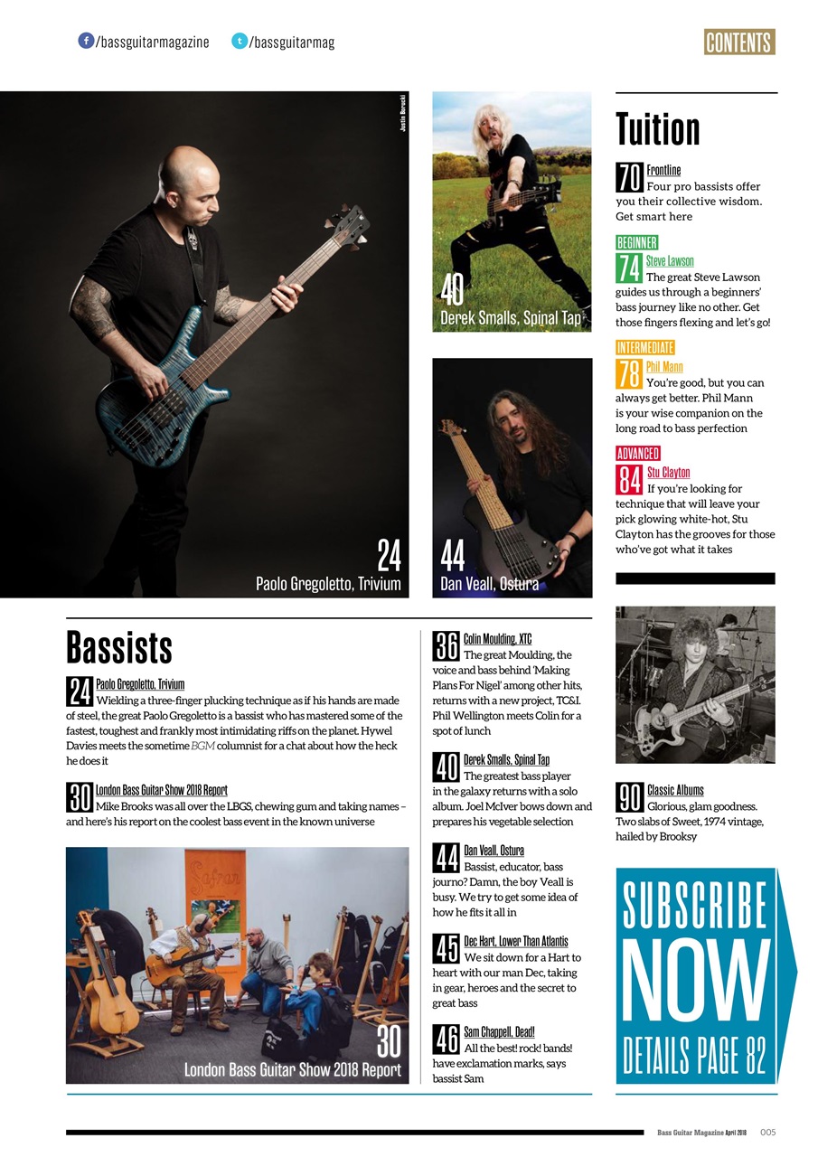 Bass Player UK Preview Pages