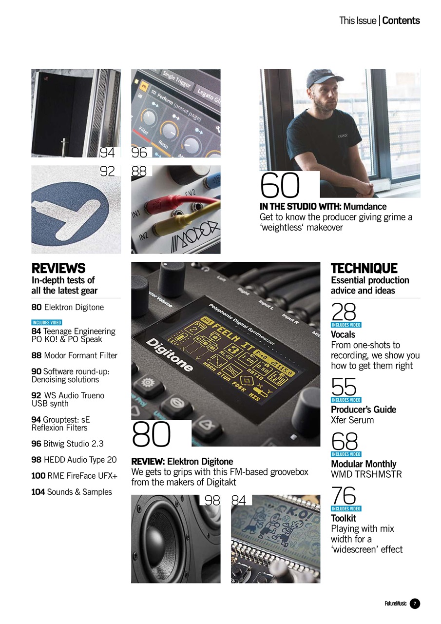 Future Music Preview Pages