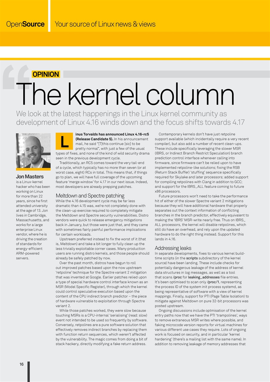 Linux User and Developer Preview Pages