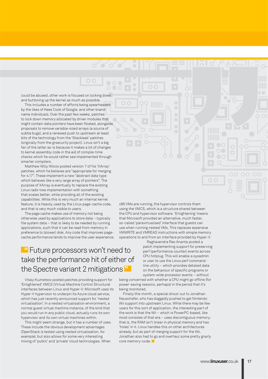 Linux User and Developer Preview Pages