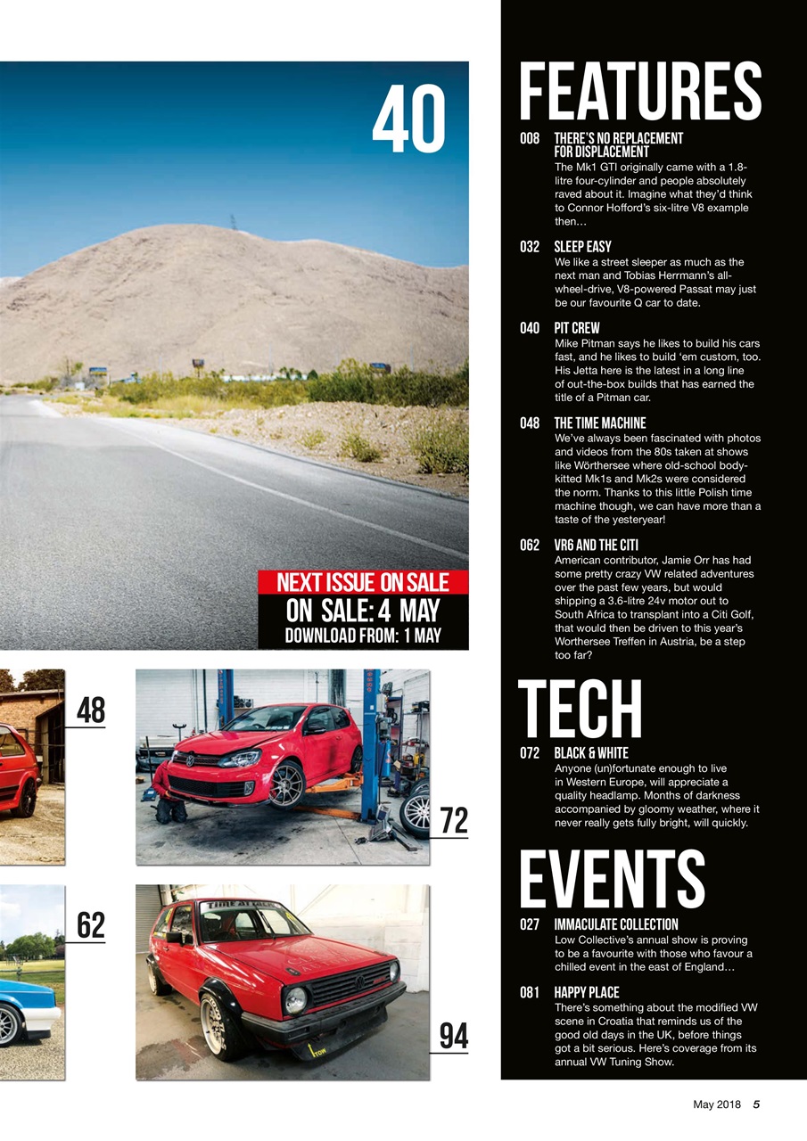 Performance VW Preview Pages