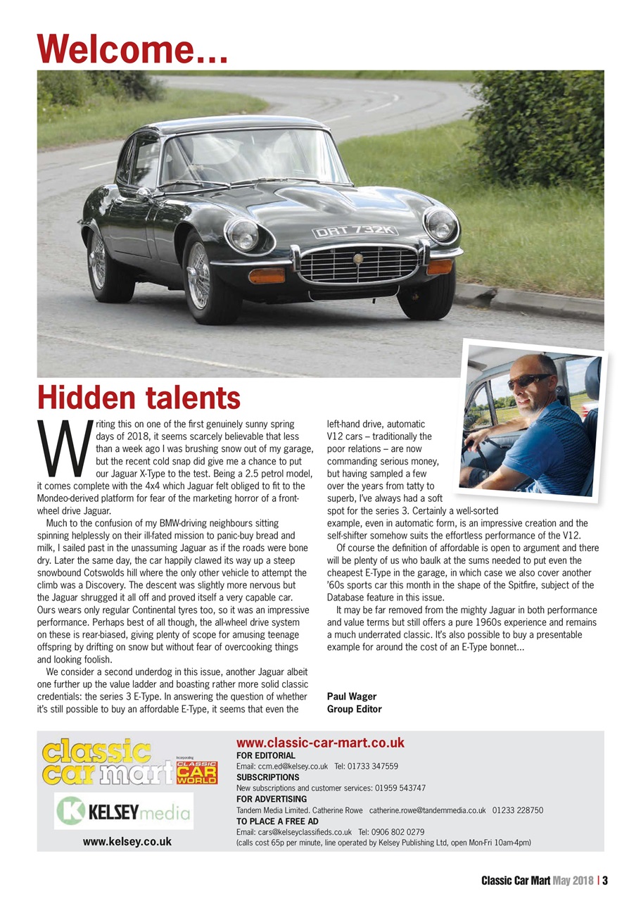 Classic Car Mart Preview Pages