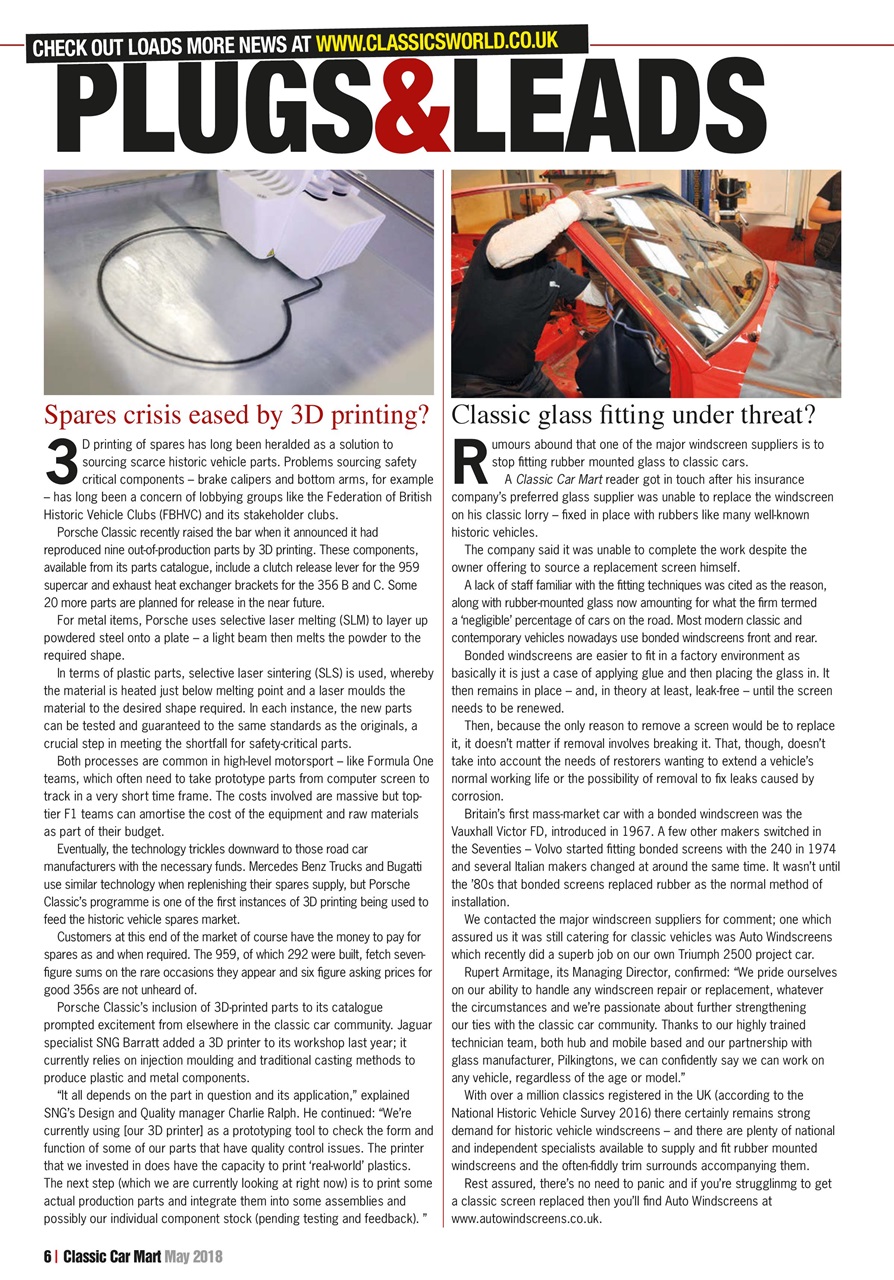 Classic Car Mart Preview Pages