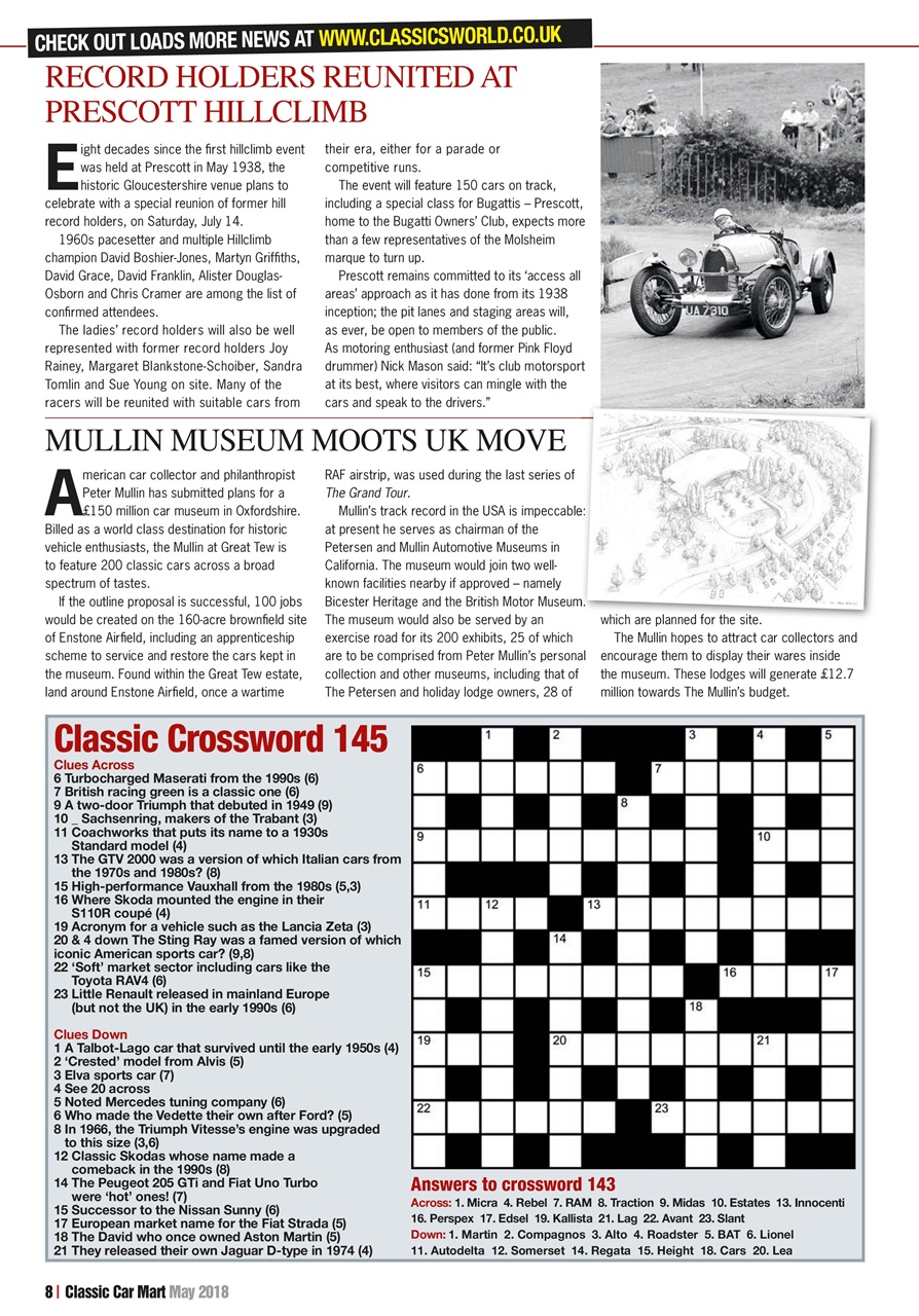 Classic Car Mart Preview Pages