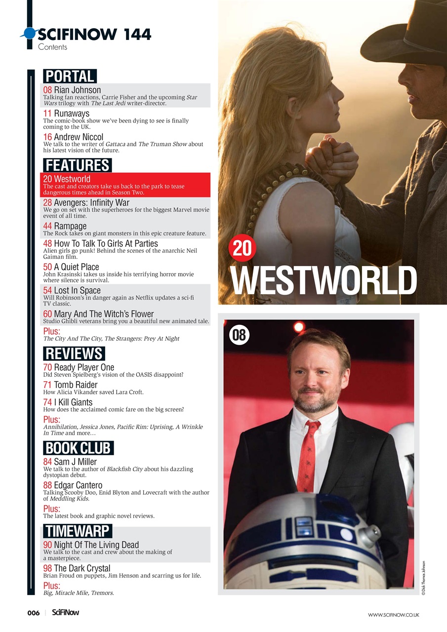 SciFiNow Preview Pages