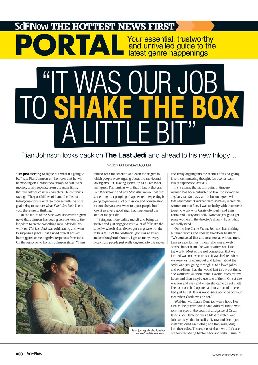 SciFiNow Preview Pages