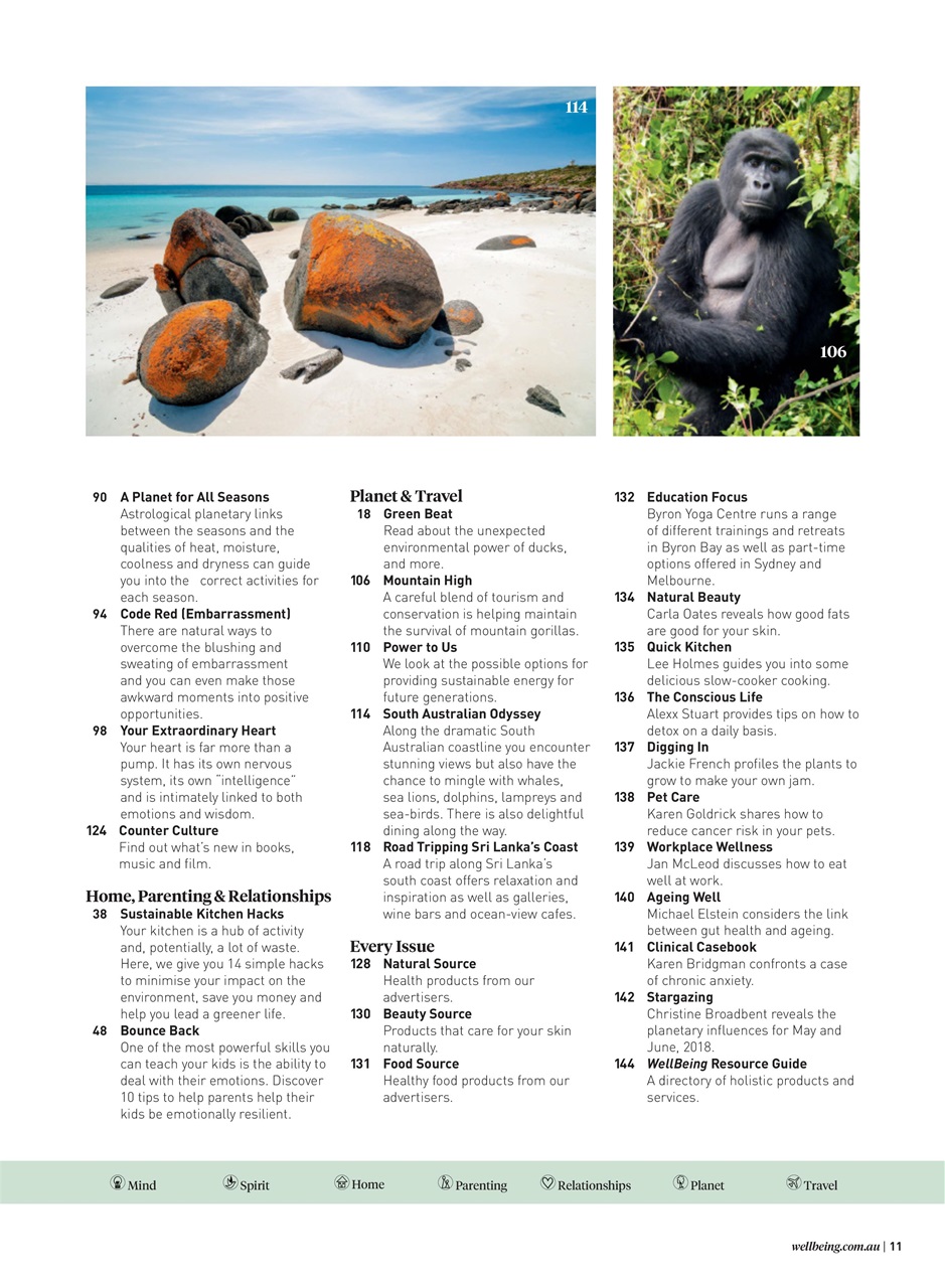 WellBeing Preview Pages