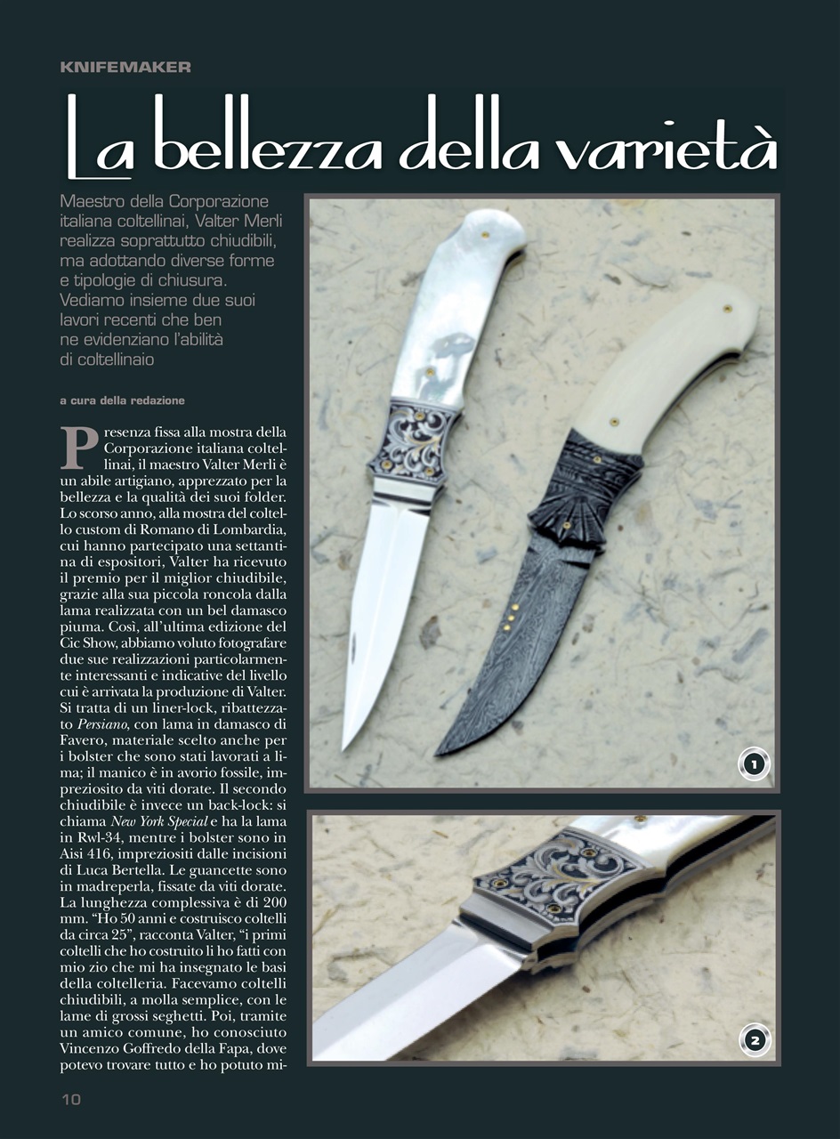 COLTELLI Preview Pages