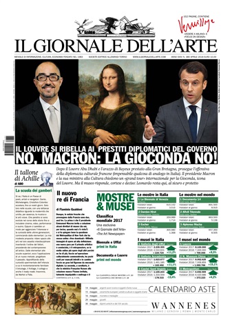 Il Giornale Dell’Arte issue Aprile