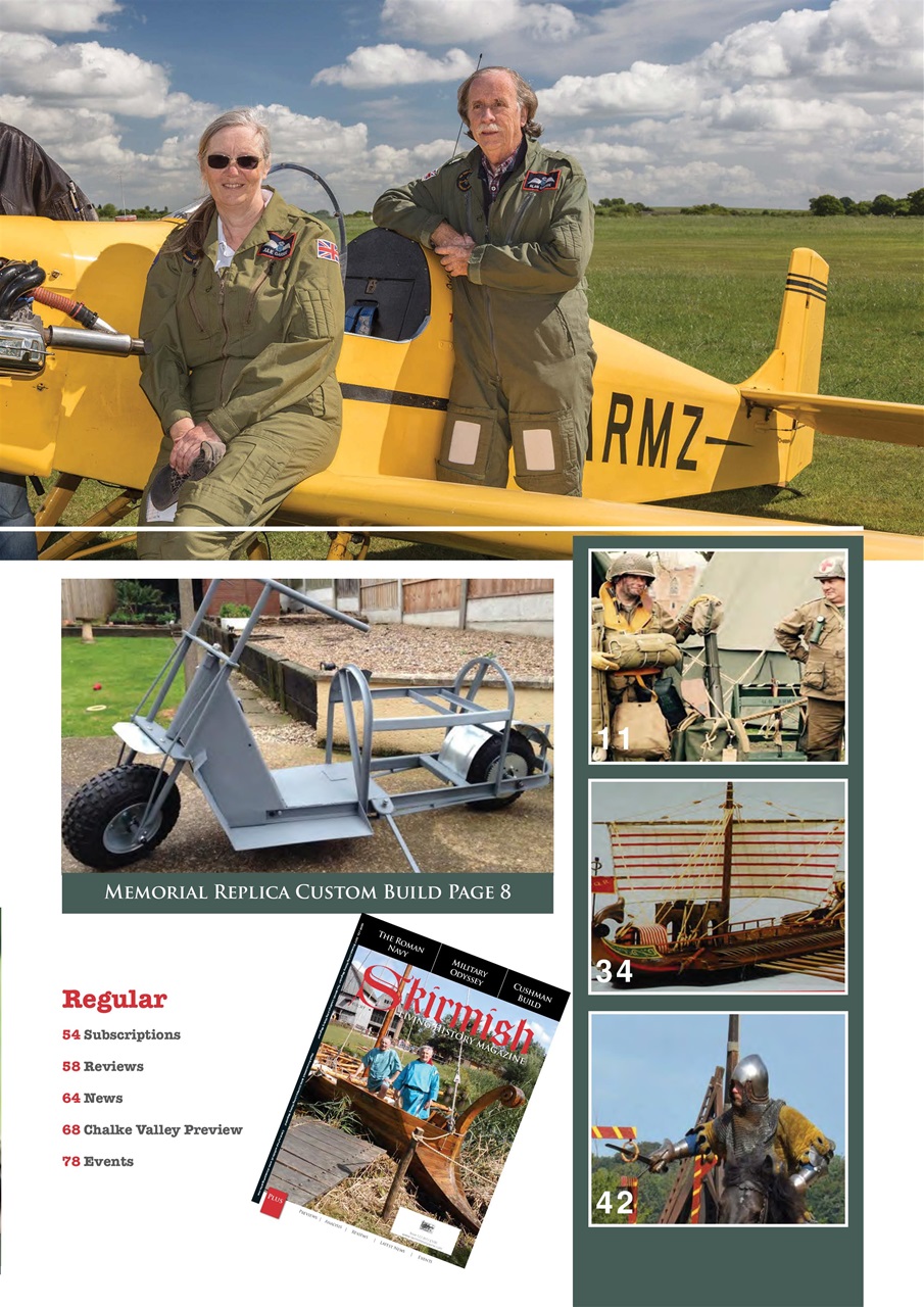 Skirmish Living History Preview Pages