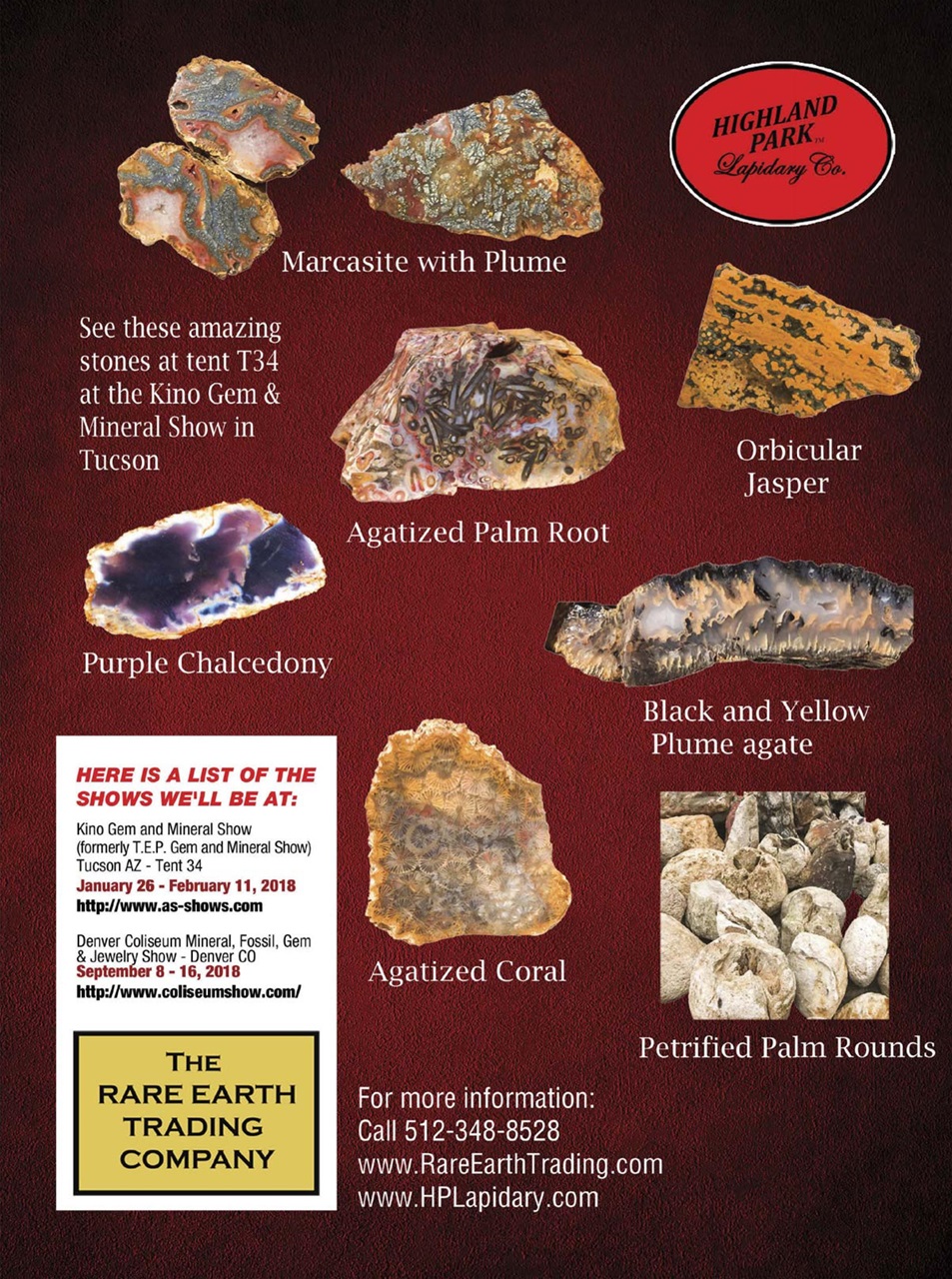 Rock&Gem Magazine Preview Pages