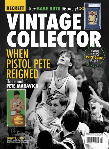 Beckett Vintage Collector Magazine issue April 2018
