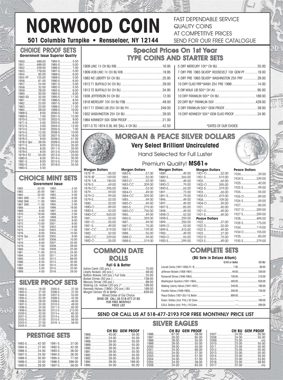 COINage Magazine Preview Pages