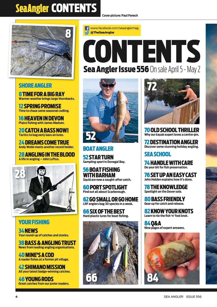 Sea Angler Preview Pages