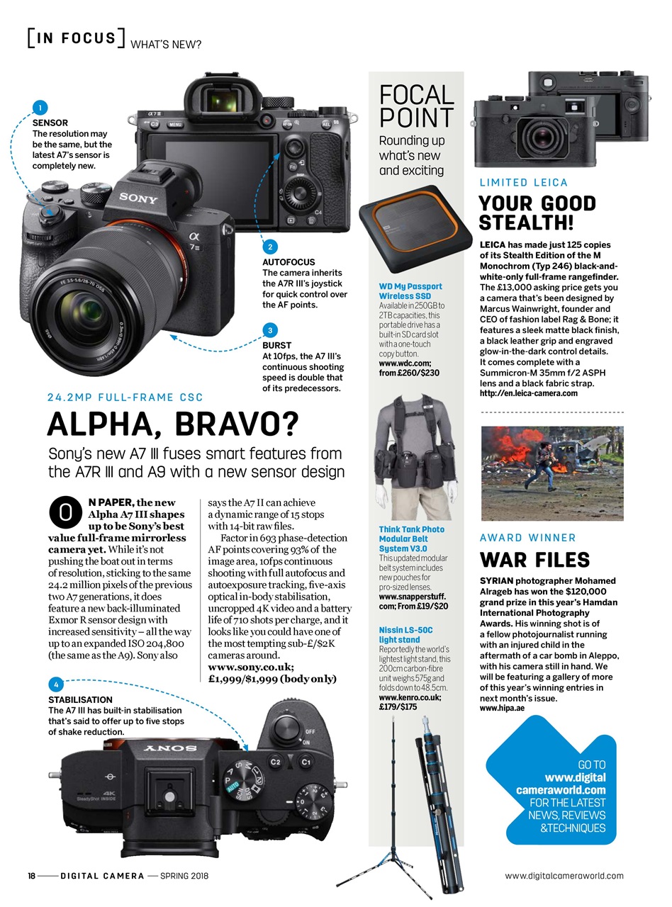 Digital Camera Magazine Preview Pages