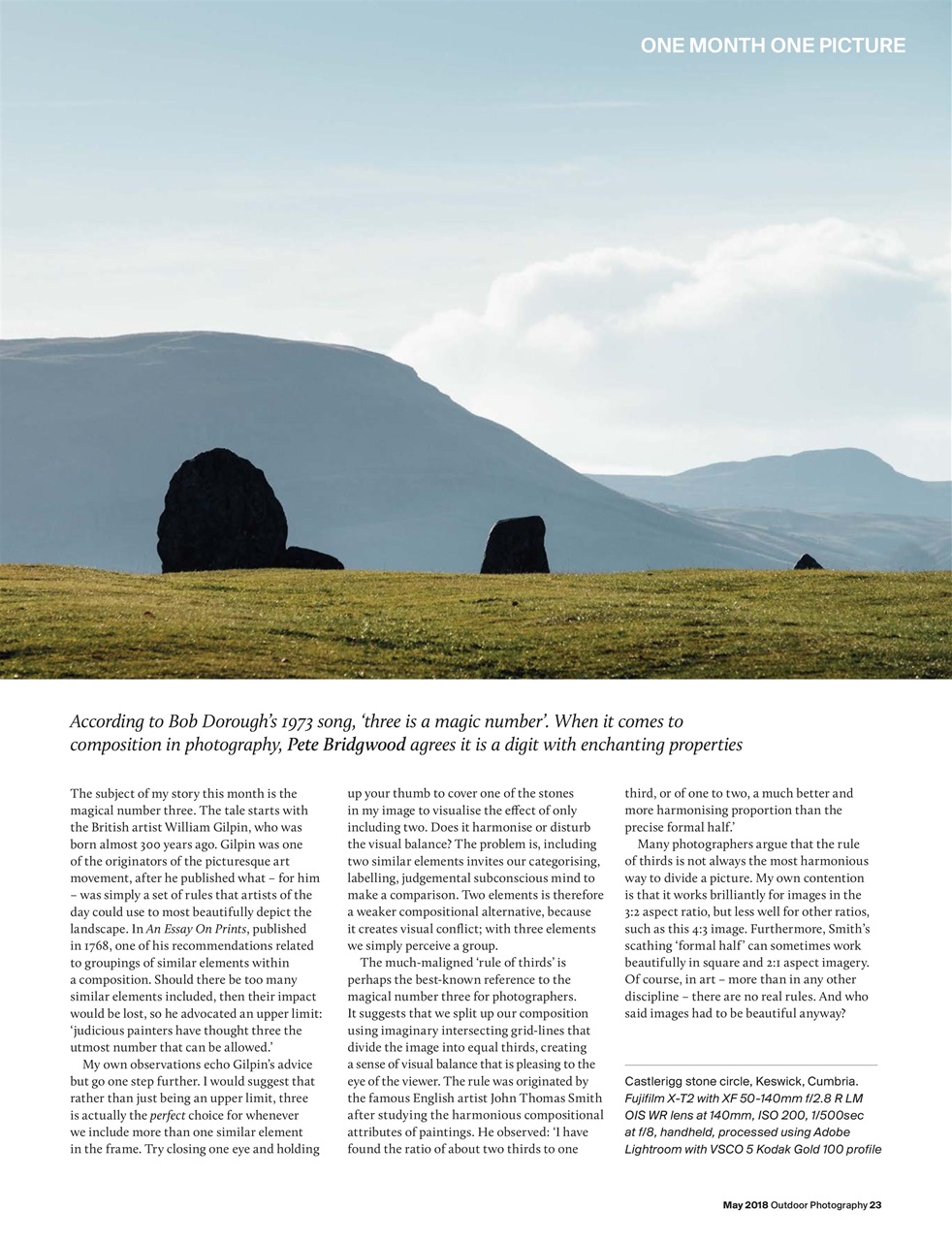 Outdoor Photography Preview Pages