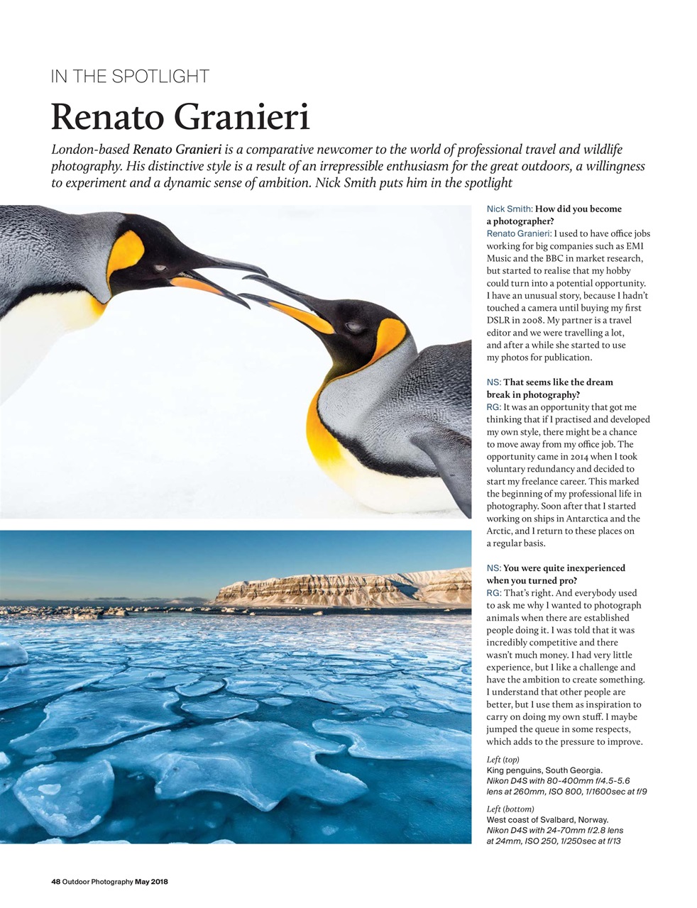 Outdoor Photography Preview Pages