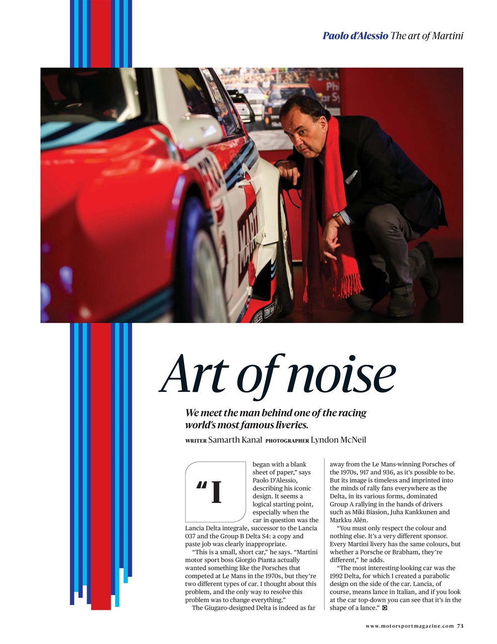 Motor Sport Magazine Preview Pages
