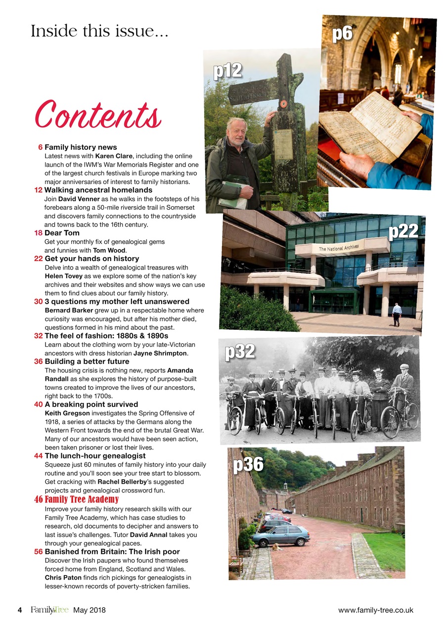 Family Tree Preview Pages