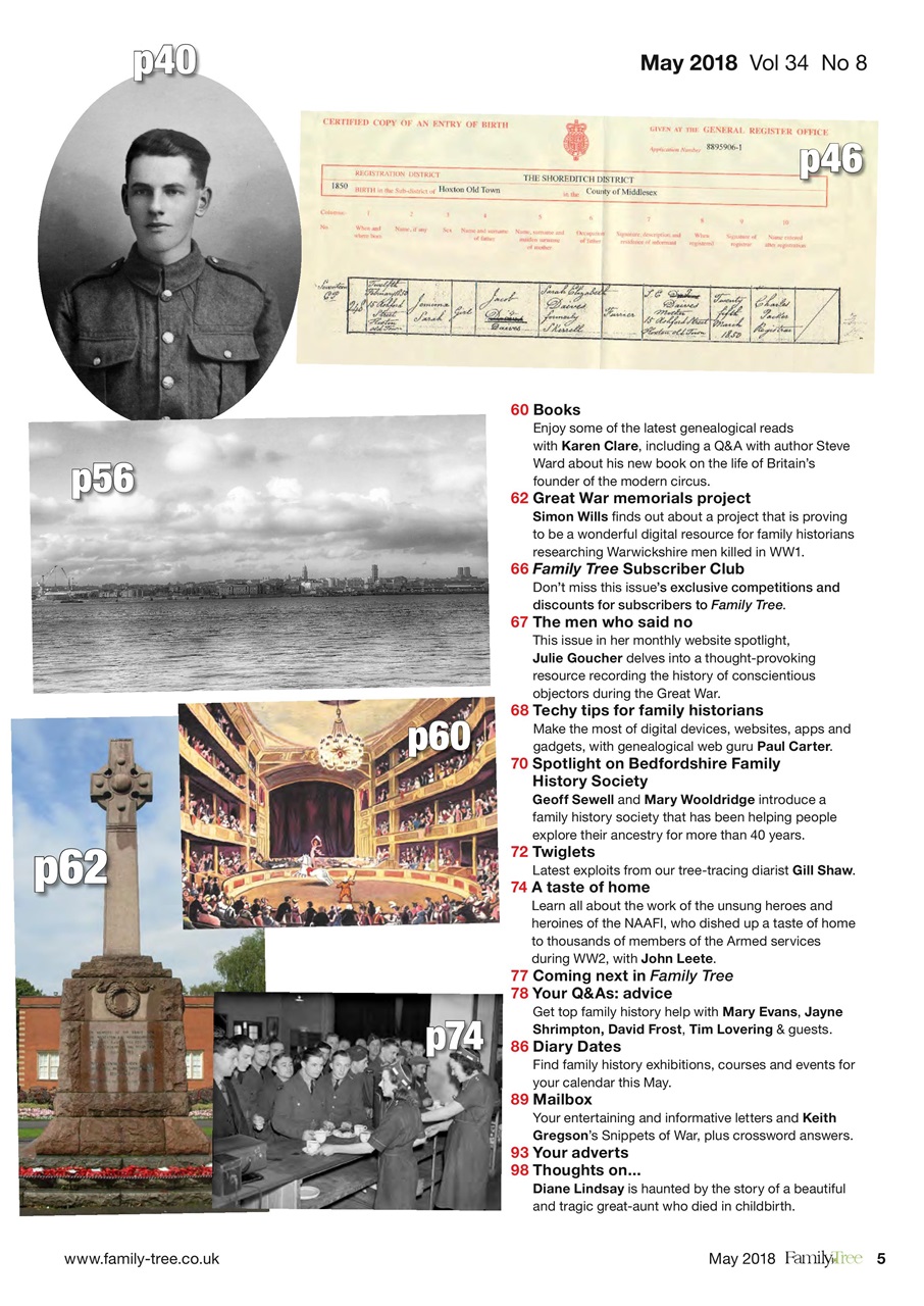 Family Tree Preview Pages