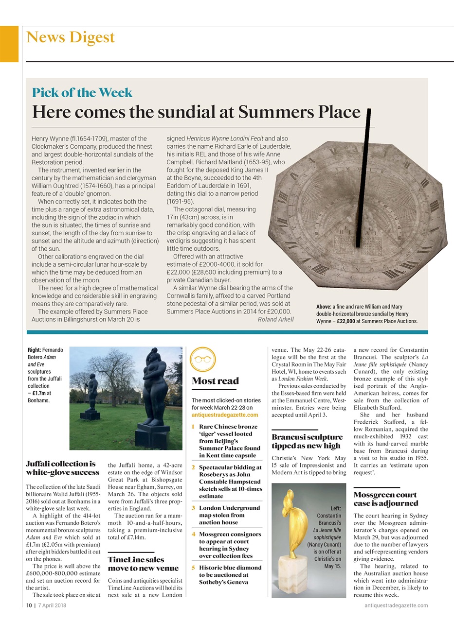 Antiques Trade Gazette Preview Pages