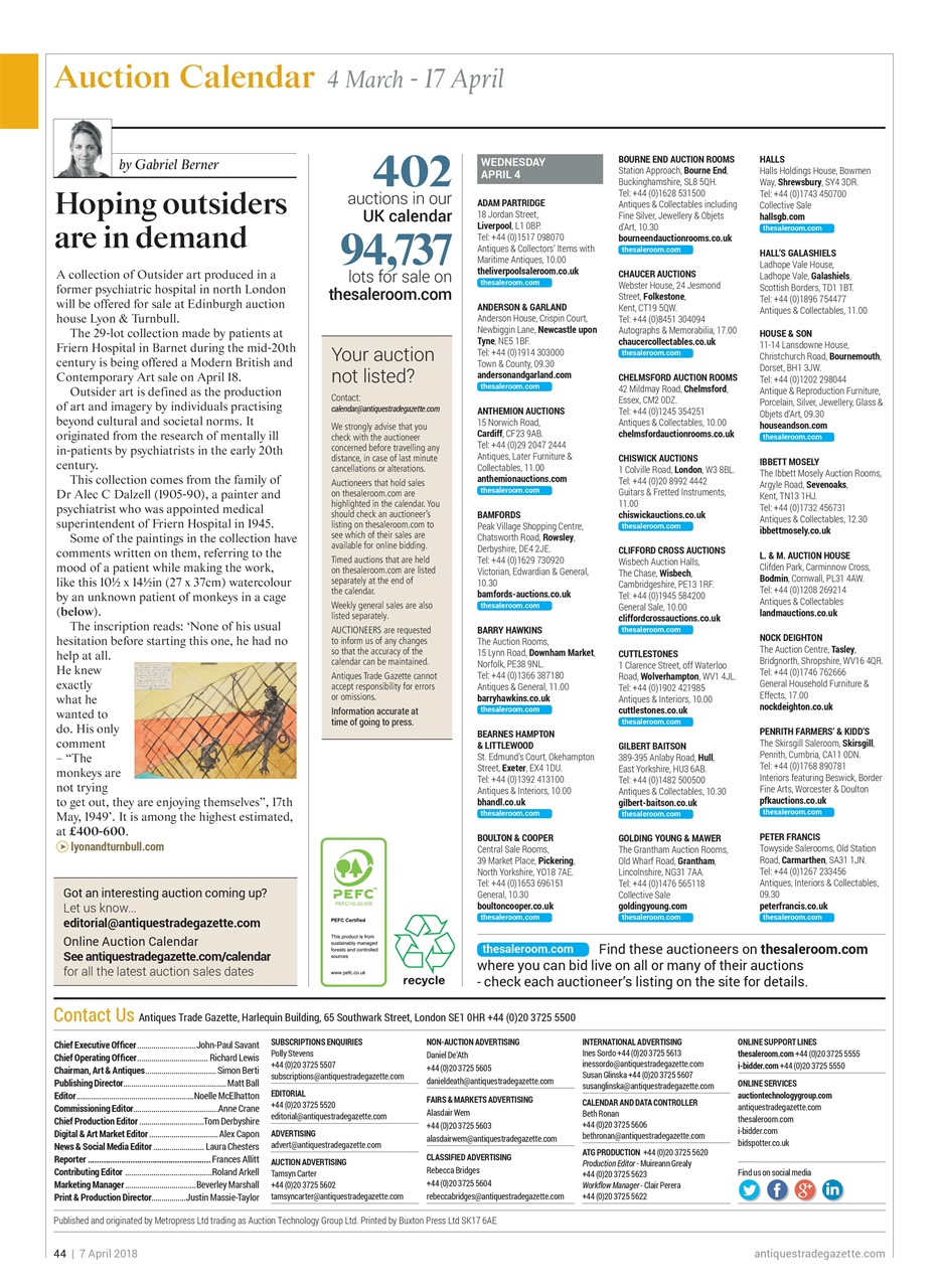 Antiques Trade Gazette Preview Pages