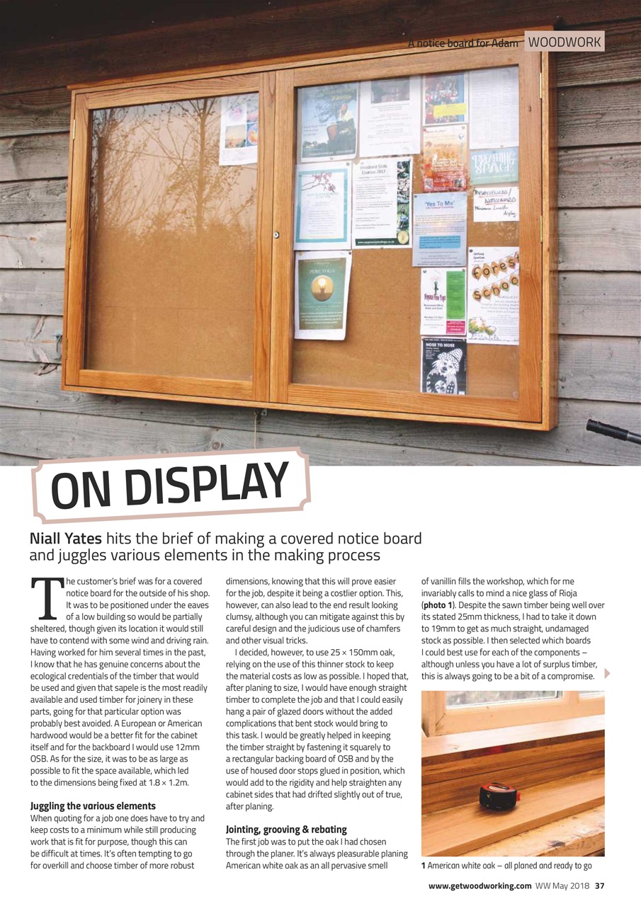 The Woodworker Magazine Preview Pages