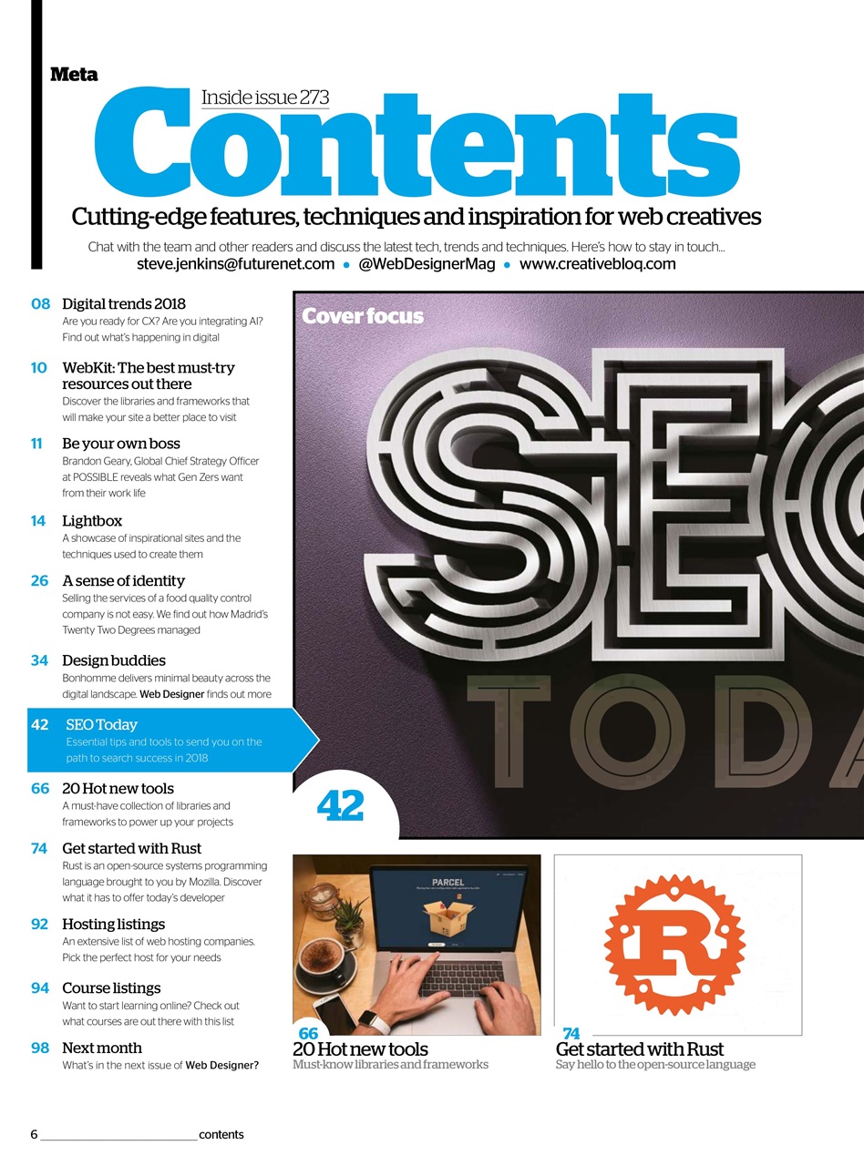 Web Designer Preview Pages