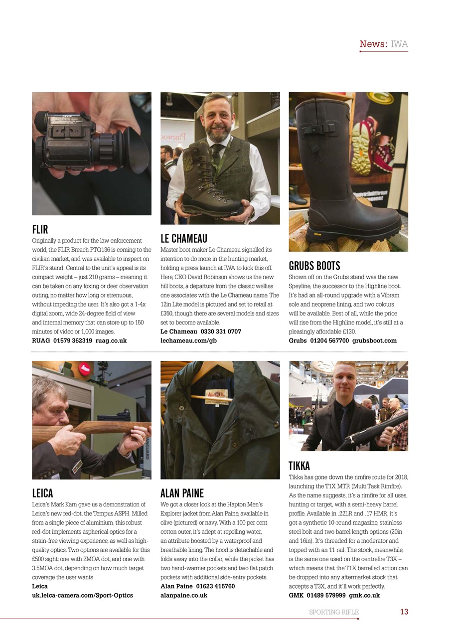 Sporting Rifle Preview Pages