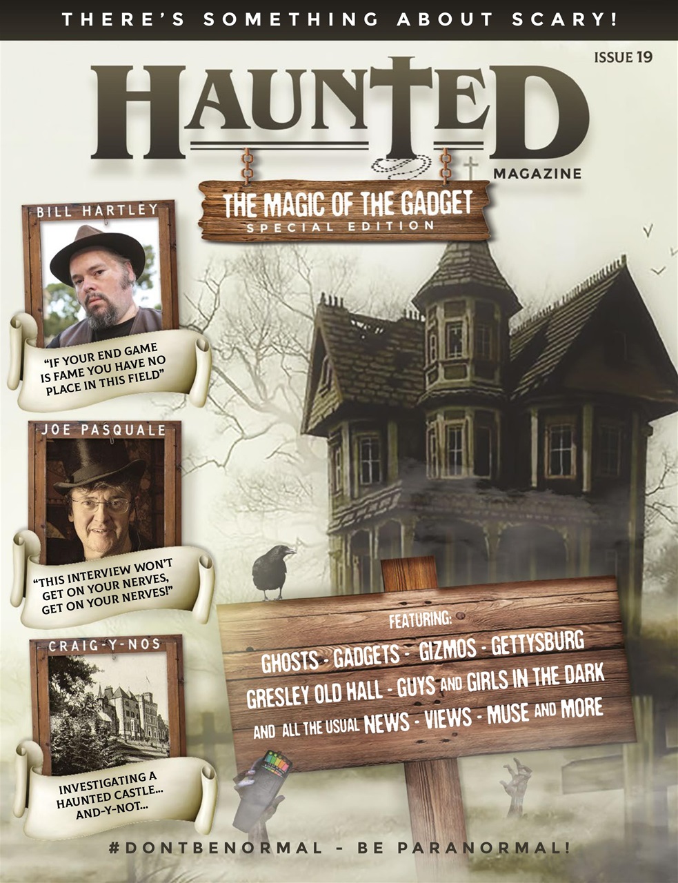Haunted Magazine Preview Pages
