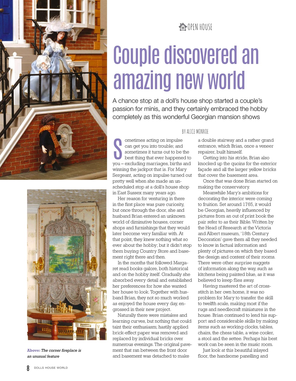 Dolls House World Preview Pages