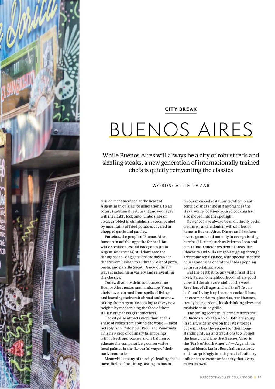 National Geographic Traveller UK Preview Pages