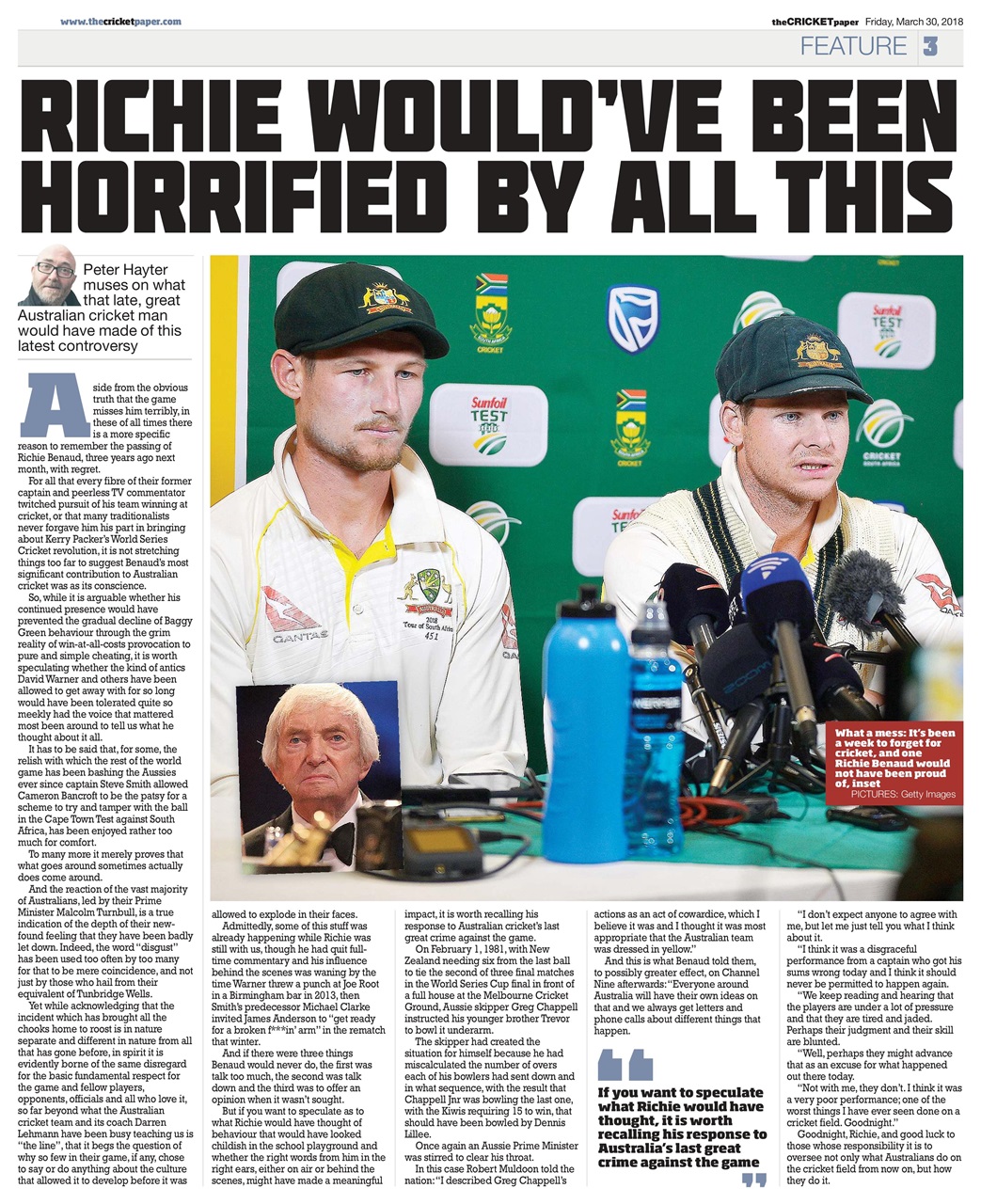 The Cricket Paper Preview Pages