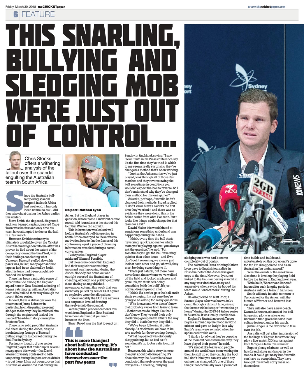 The Cricket Paper Preview Pages