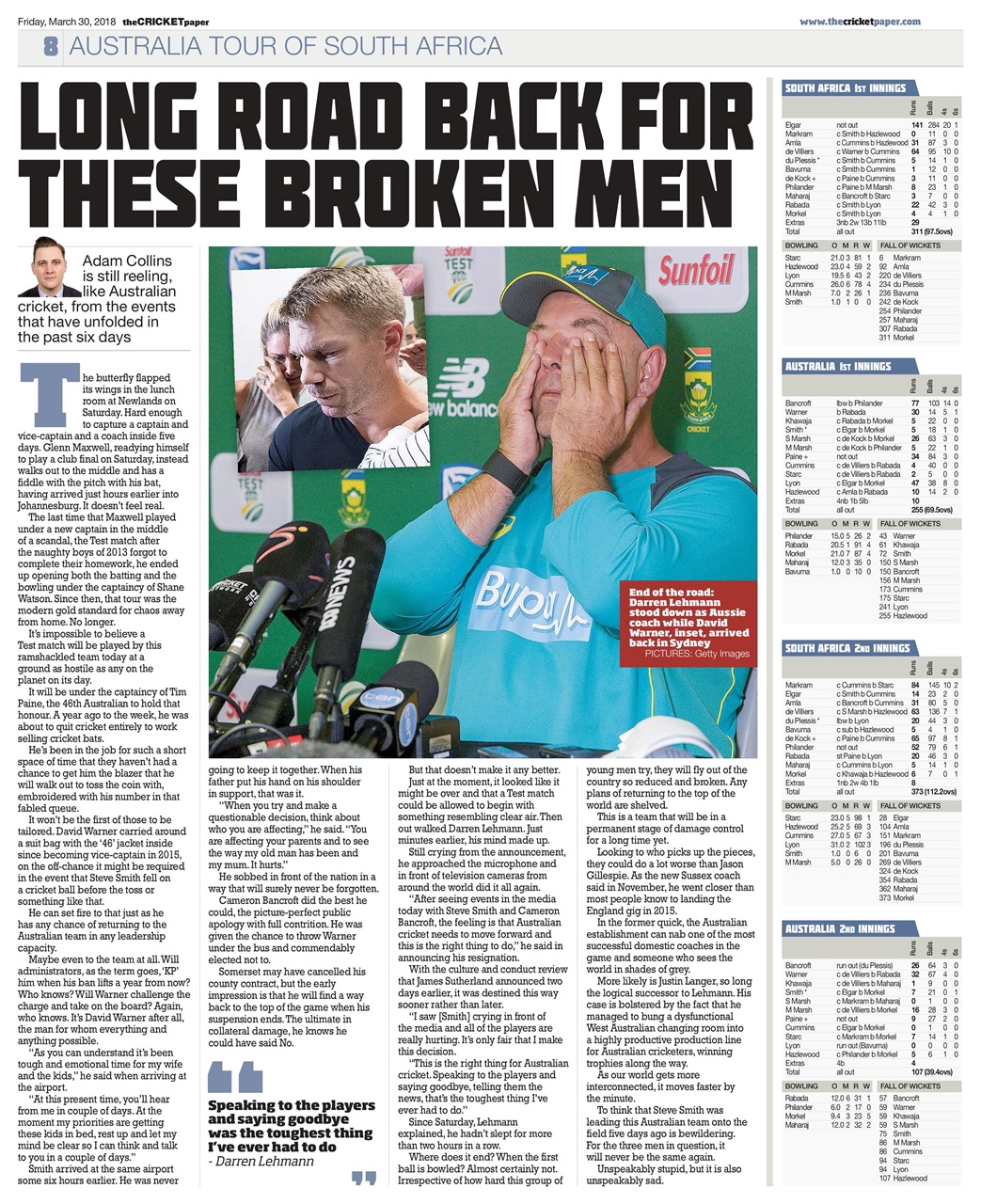 The Cricket Paper Preview Pages