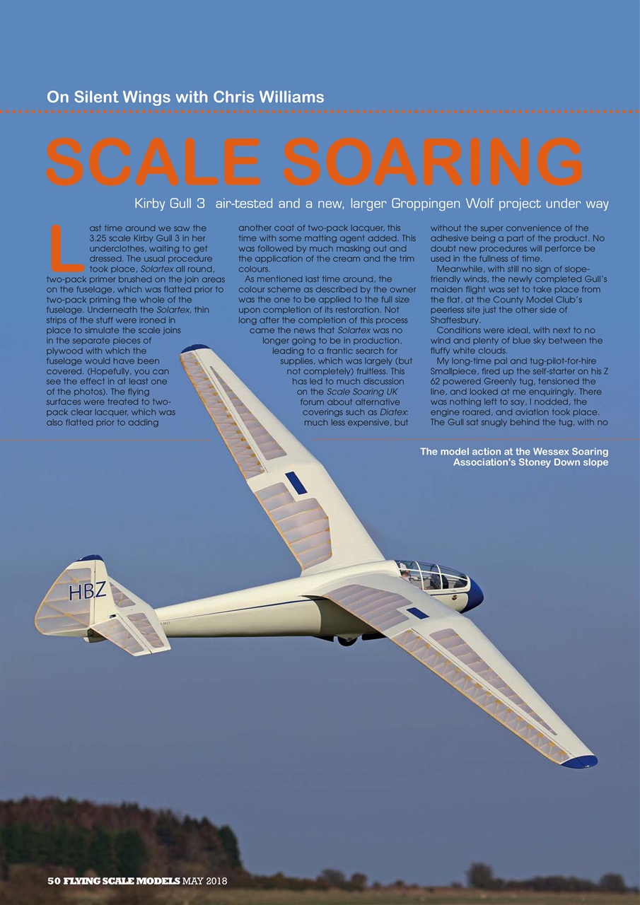 Flying Scale Models Preview Pages