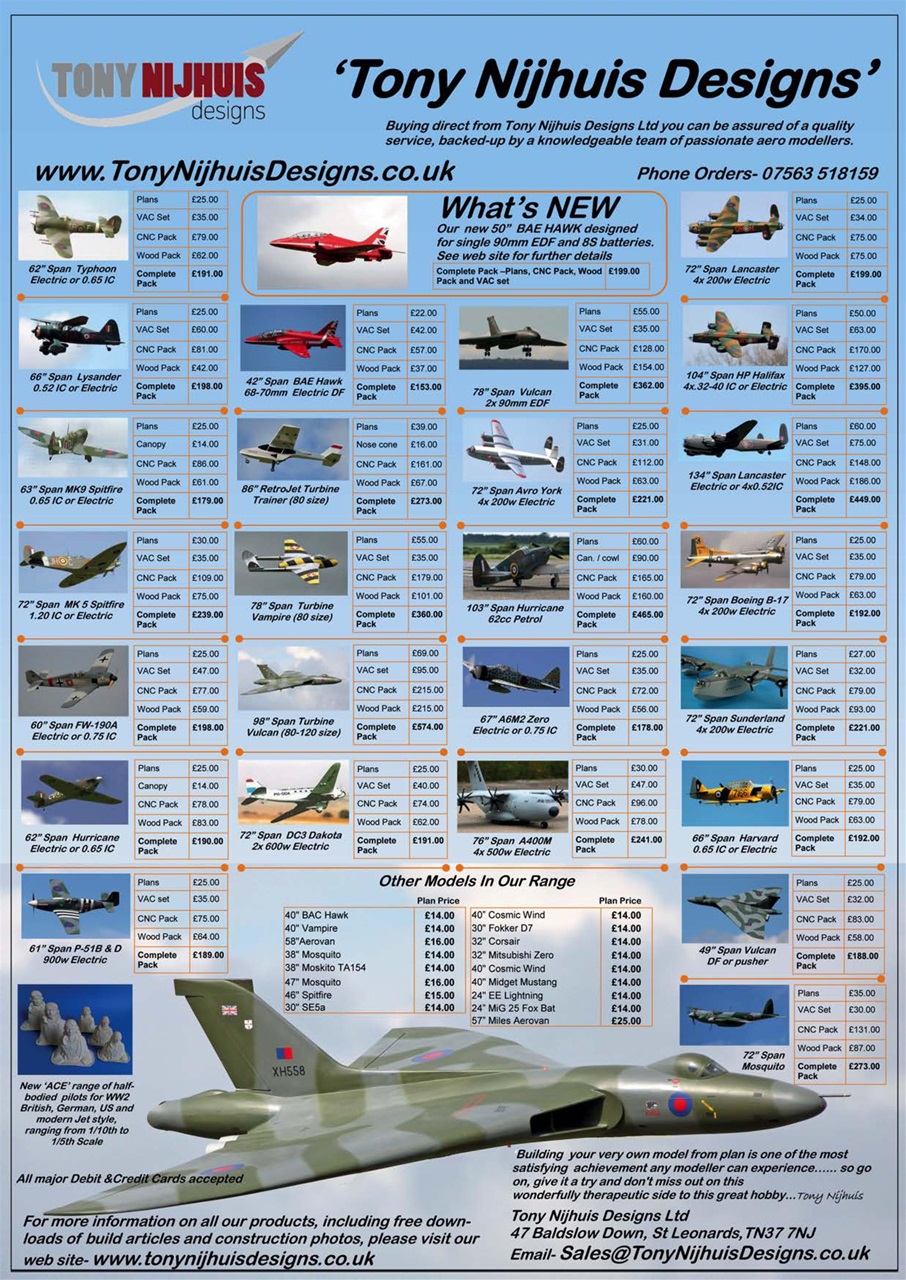 Radio Control Model Flyer Preview Pages