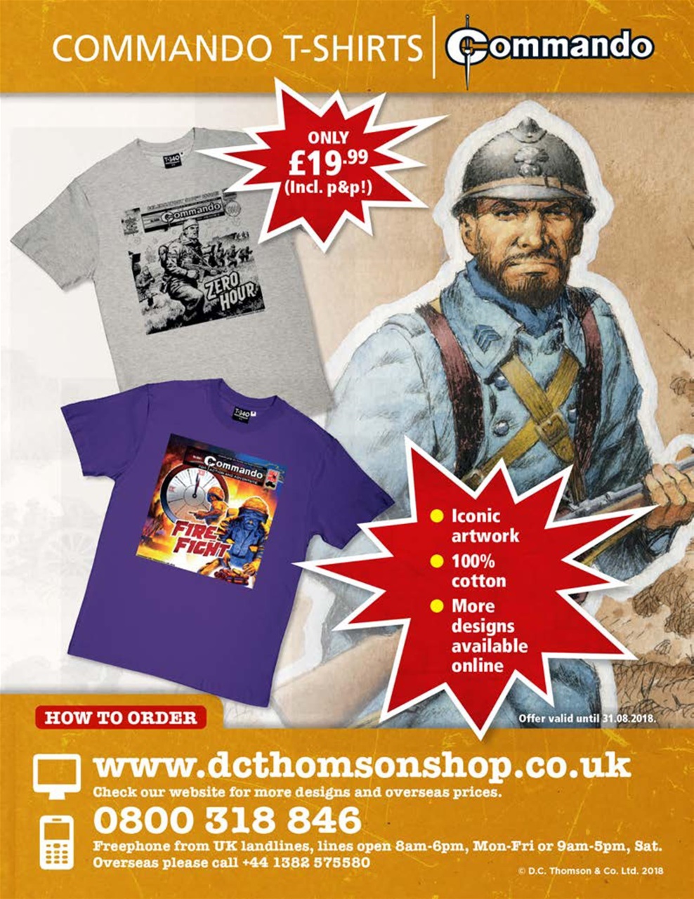 Commando Preview Pages