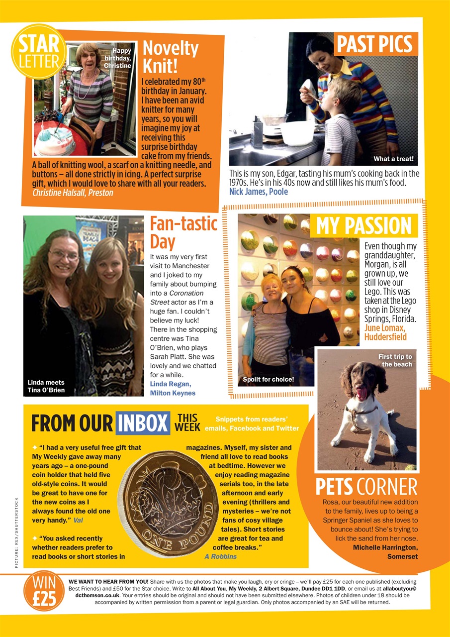 My Weekly Preview Pages