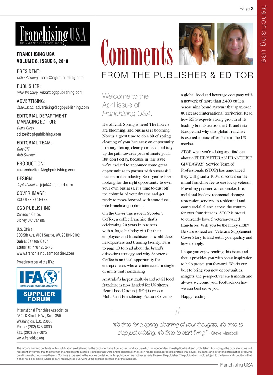 Franchising USA Preview Pages