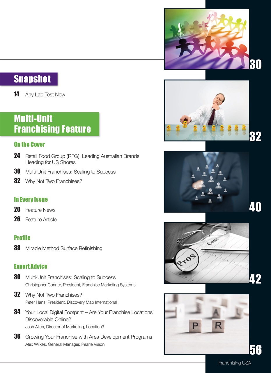 Franchising USA Preview Pages