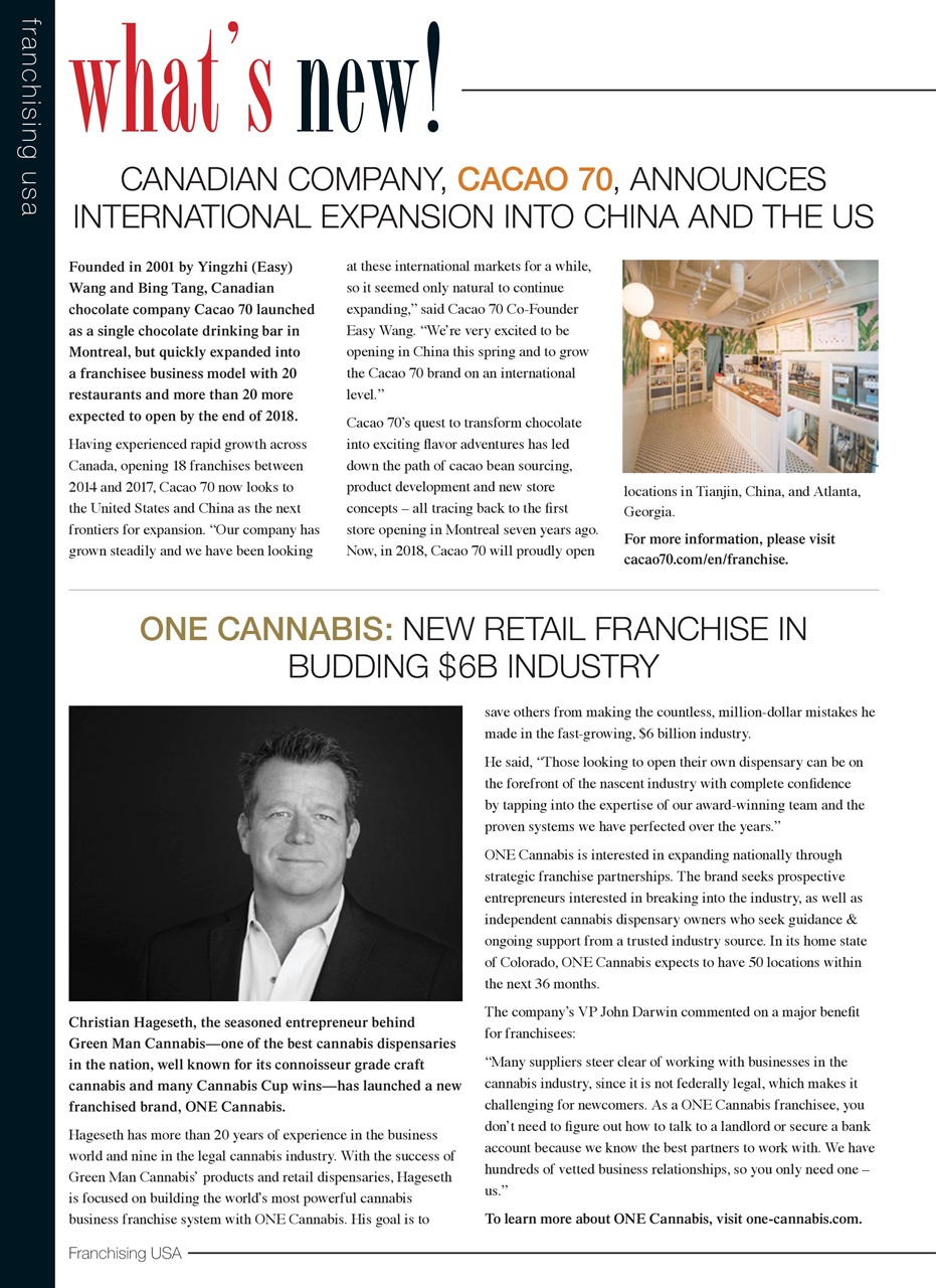 Franchising USA Preview Pages