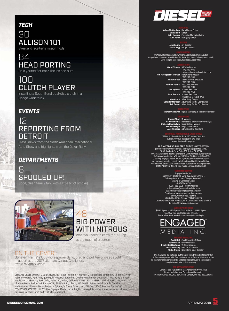Ultimate Diesel Builders Guide Preview Pages