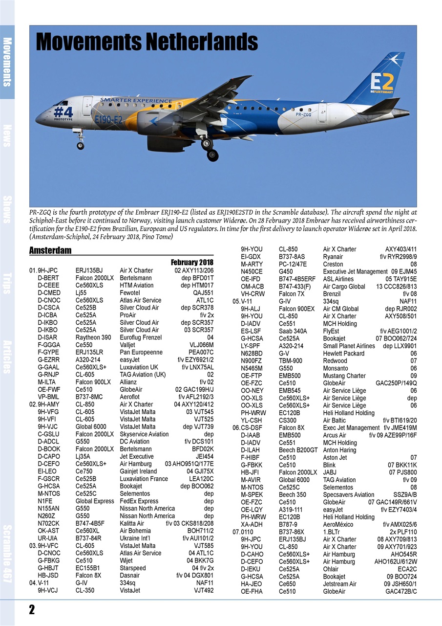 Scramble Magazine Preview Pages