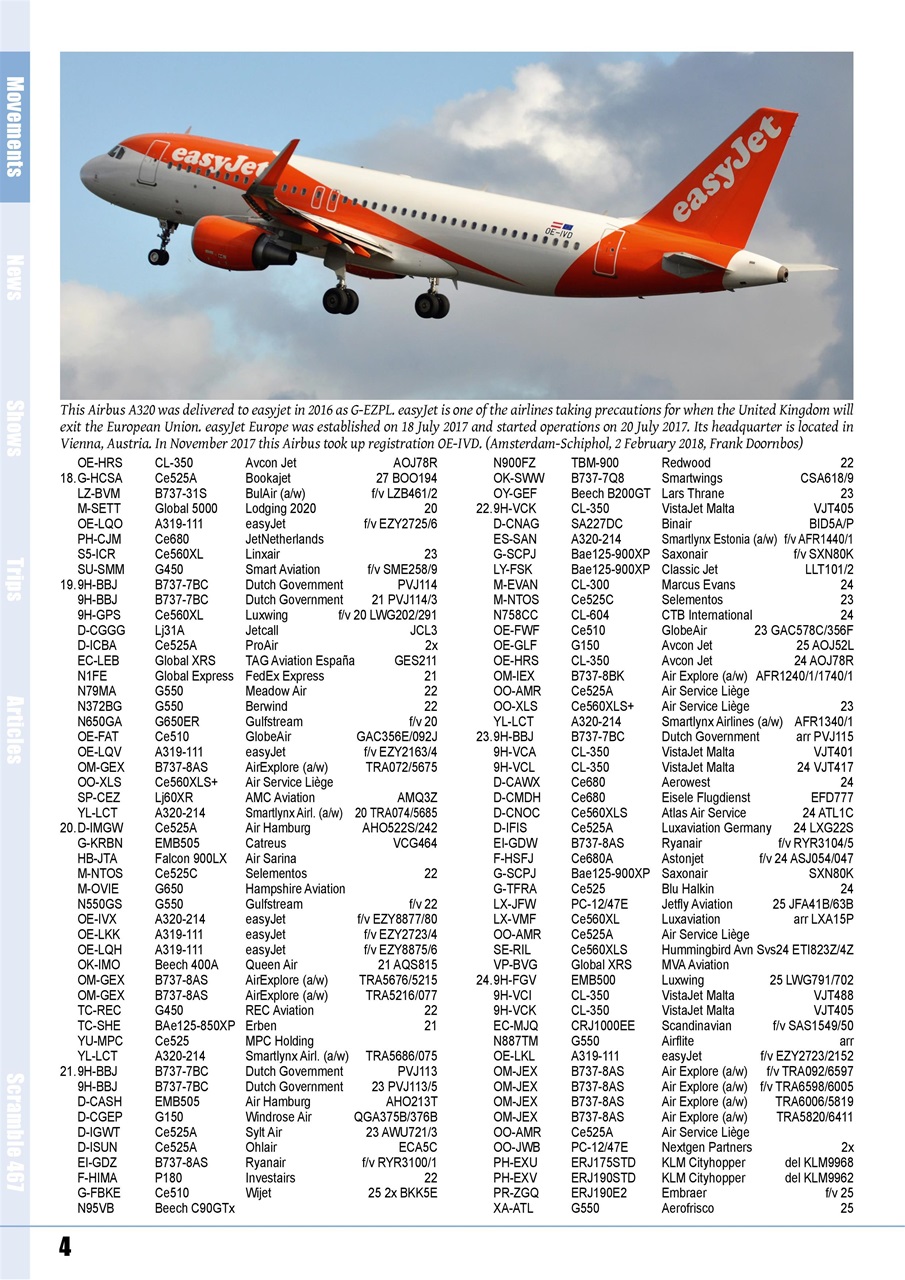 Scramble Magazine Preview Pages